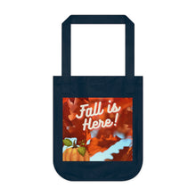 Load image into Gallery viewer, Fall is Here Canvas Tote Bag
