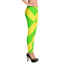 Load image into Gallery viewer, Yellow &amp; Green Leggings
